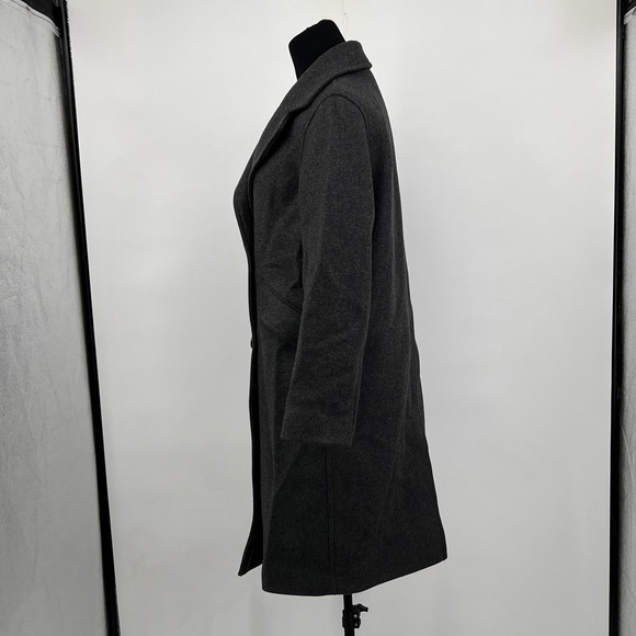 EVERLANE The Italian ReWool Overcoat Like New size 00 gray overcoat - Picture 9 of 14